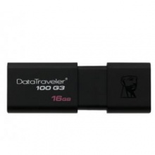 金士顿U盘16g u盘 高速USB3.0 DT100 G3 16G U盘16g 商务优盘